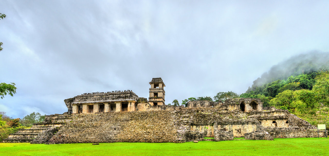 ZONA ARQUEOLOGICA DE PALENQUE, CHIAPAS