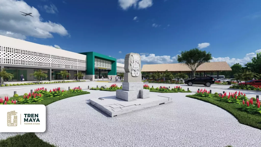 Estación del Tren Maya  Puerto Morelos